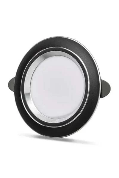 6W 3 Renk Zebra Siyah Kasa Led Spot 500 Lümen