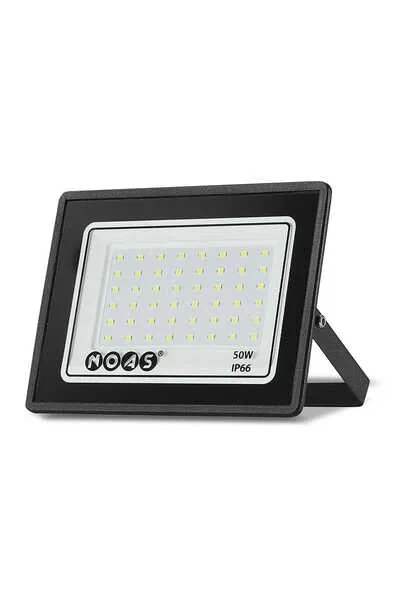 50W 6500K Beyaz Işık Ultra Slim LED Projektör 4000 Lümen IP66