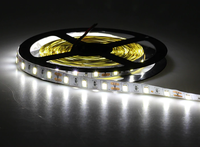 12V 6400K İç Mekan Şerit Led 5 Metre