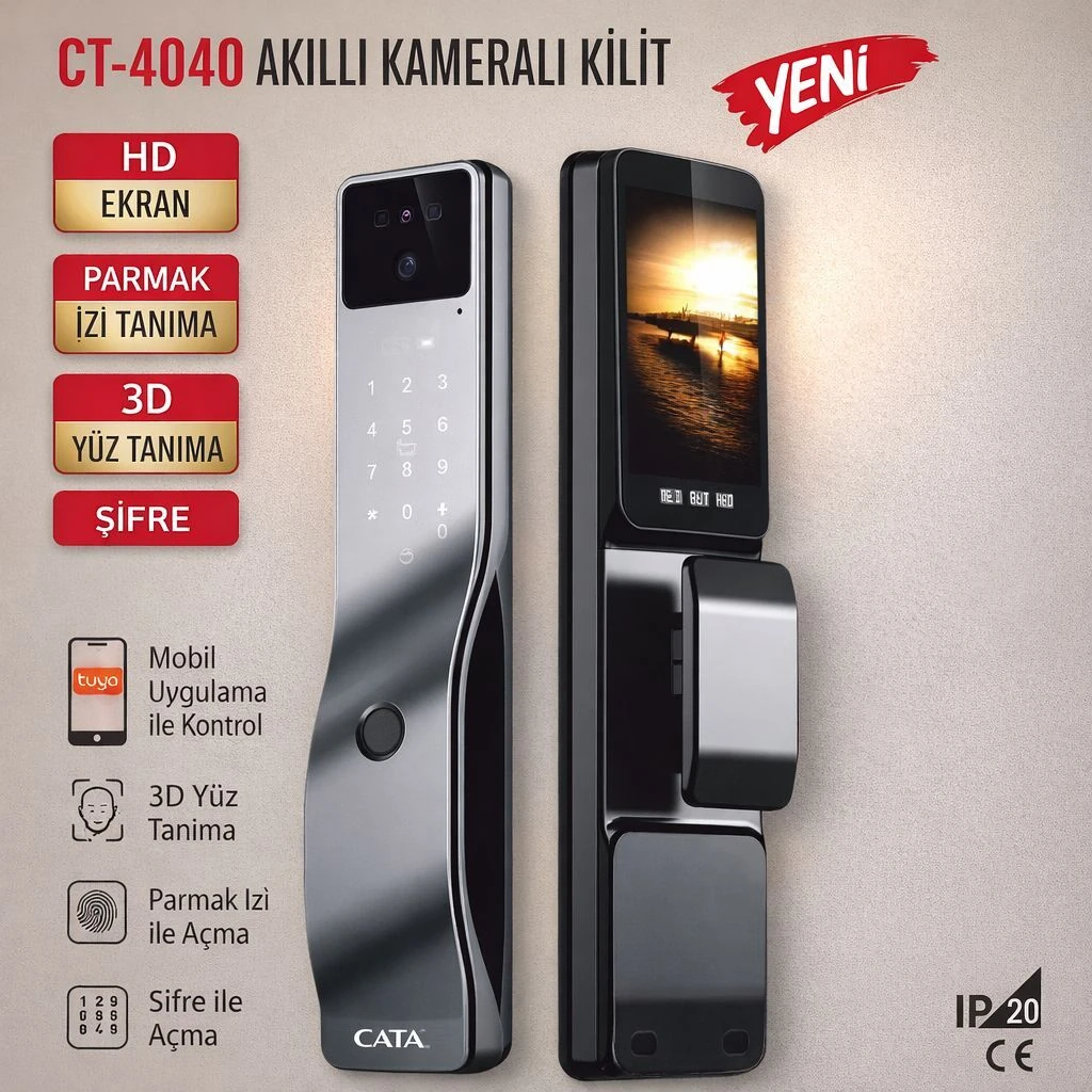 Akıllı Kameralı Kilit