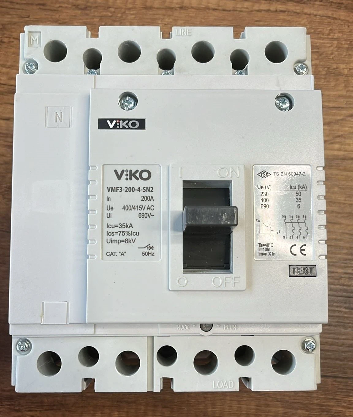 Kompakt Sbt 4X200A 35Ka - Sn2 Termik Röle