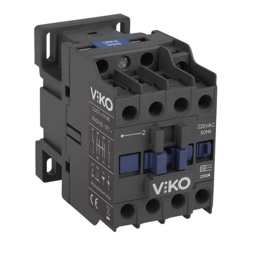30V 9A AC 1NO+1NC Güç Kontaktör