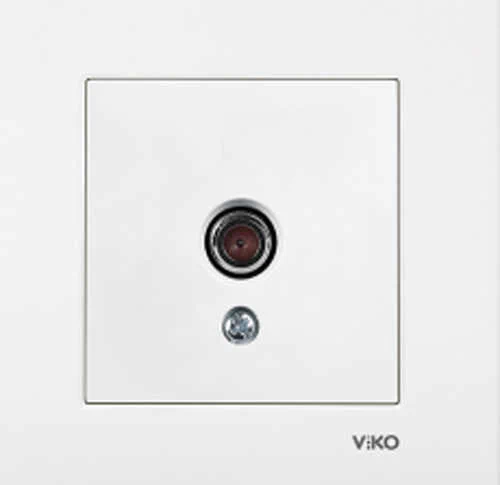 Viko Karre/Meridian Krem Müzik Yay Anahtar Mekanizma - Çerçevesiz