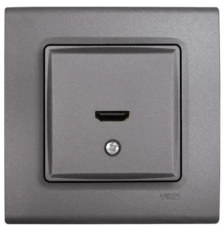 Linnera Life Granit Grisi Hdmi Konnektör Mekanizma Kapak