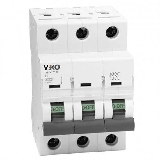 3x50A 6kA Otomatik Sigorta