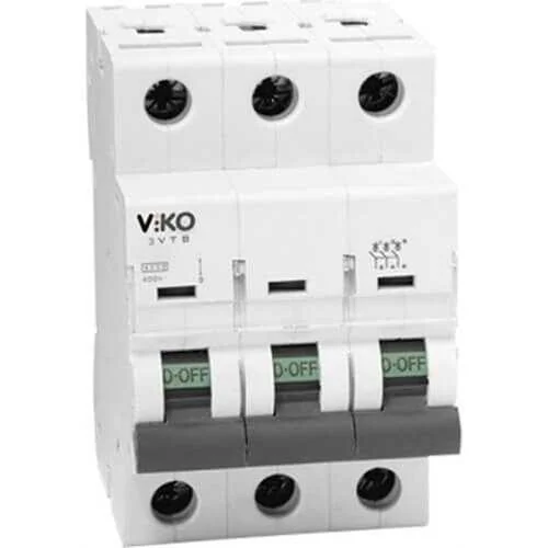 3x32A 6kA C Tipi Otomatik Sigorta