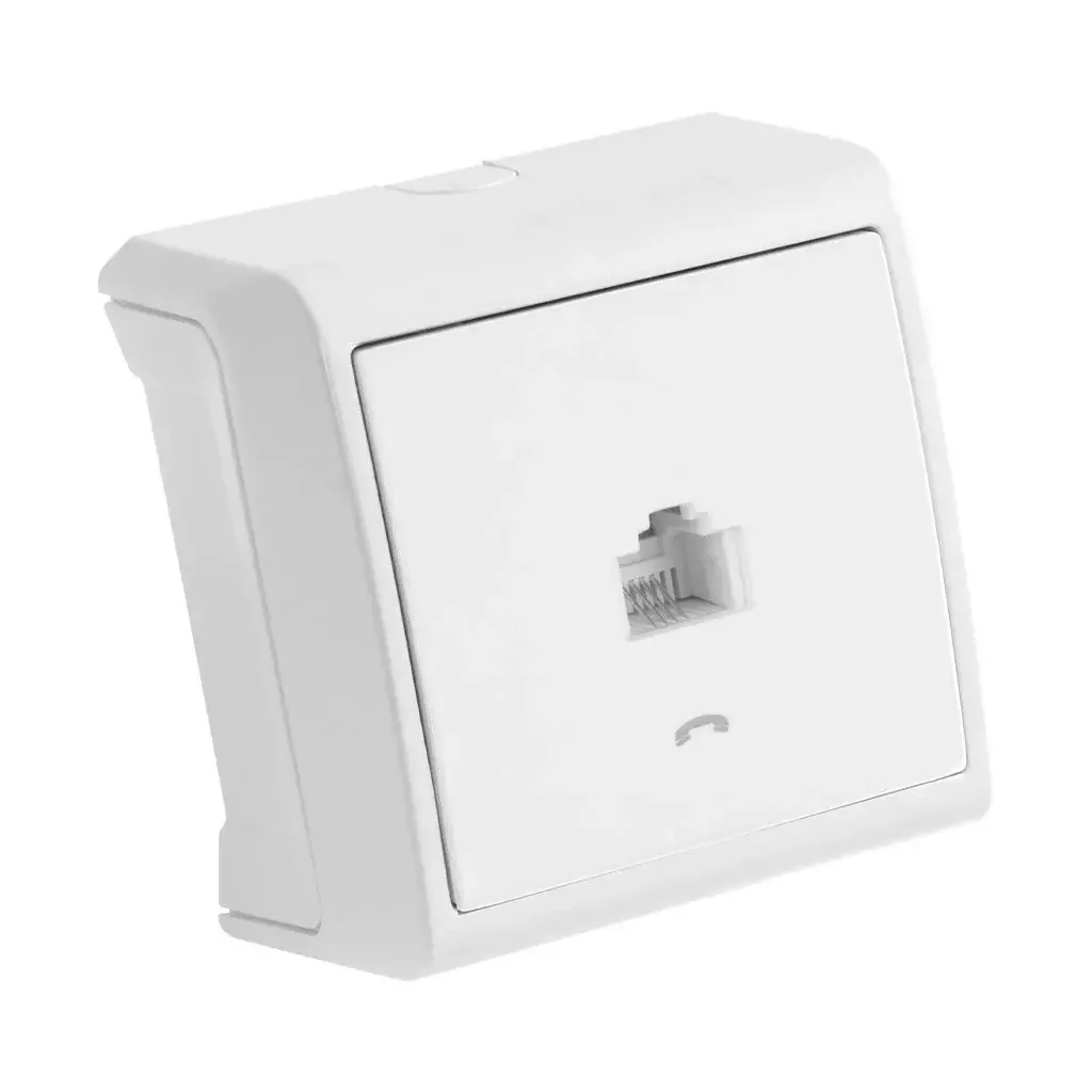 Vera Beyaz Tekli Data Prizi Rj45 Cat5E
