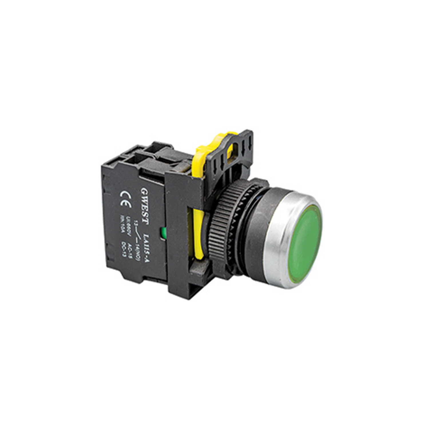 A5-10D (Yeşil) 220V. Led Işıklı Start Buton
