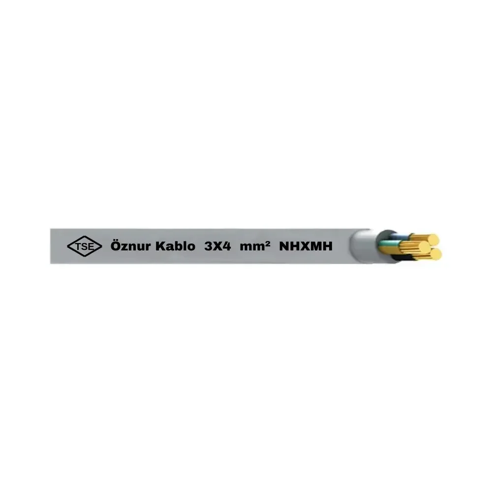 NHXMH 3X4 mm² Antigron Kablo