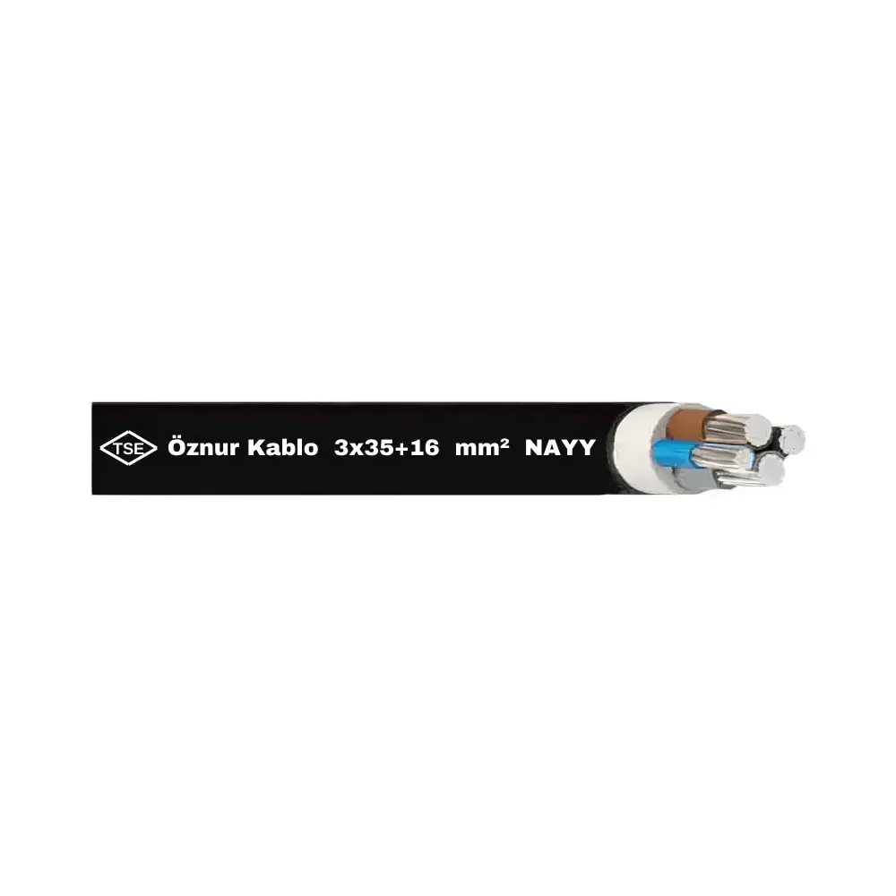 NAYY 3X35+16 mm² Alvinal Yeraltı Kablosu - ( Alüminyum )