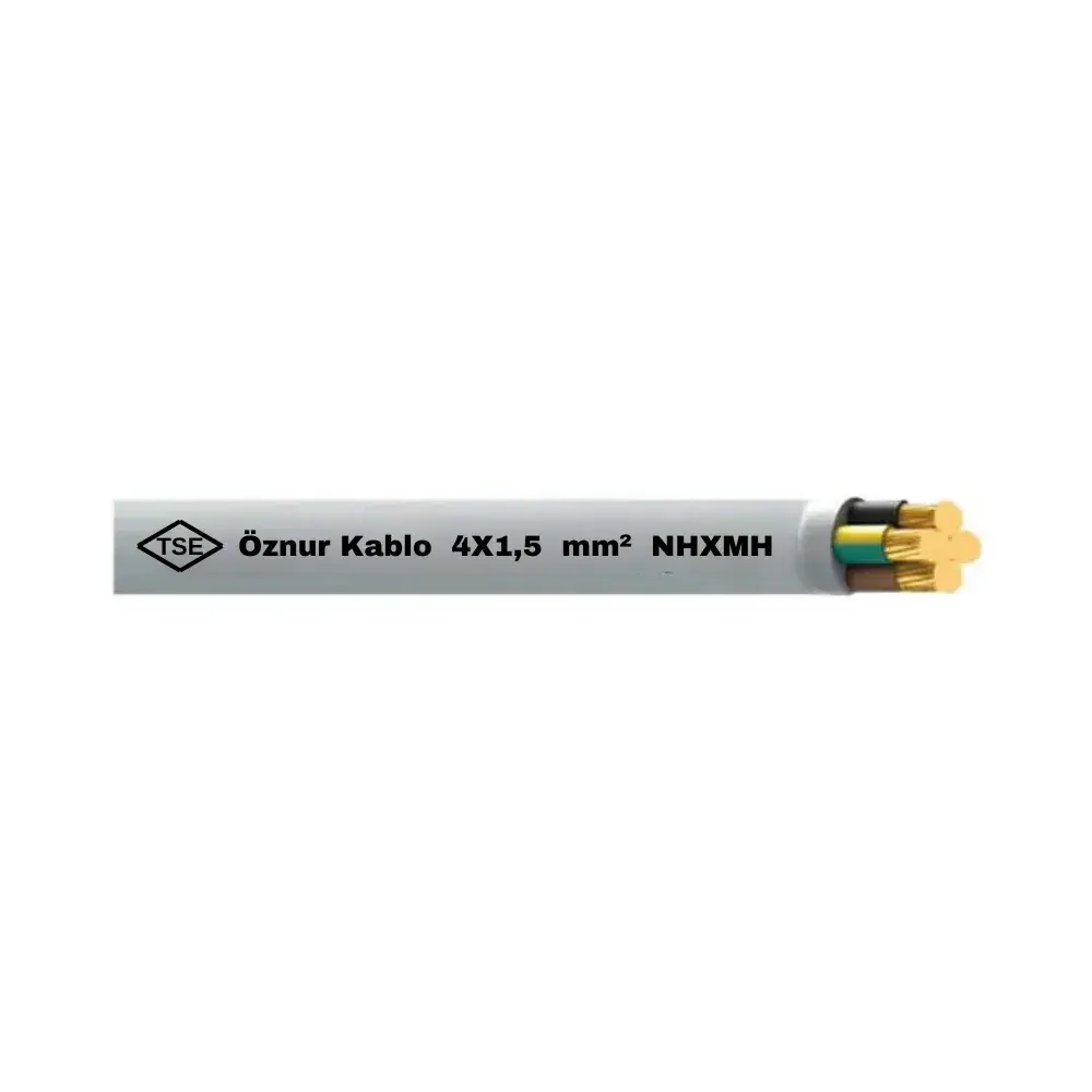 NHXMH 4X1,5 mm² Antigron Kablo