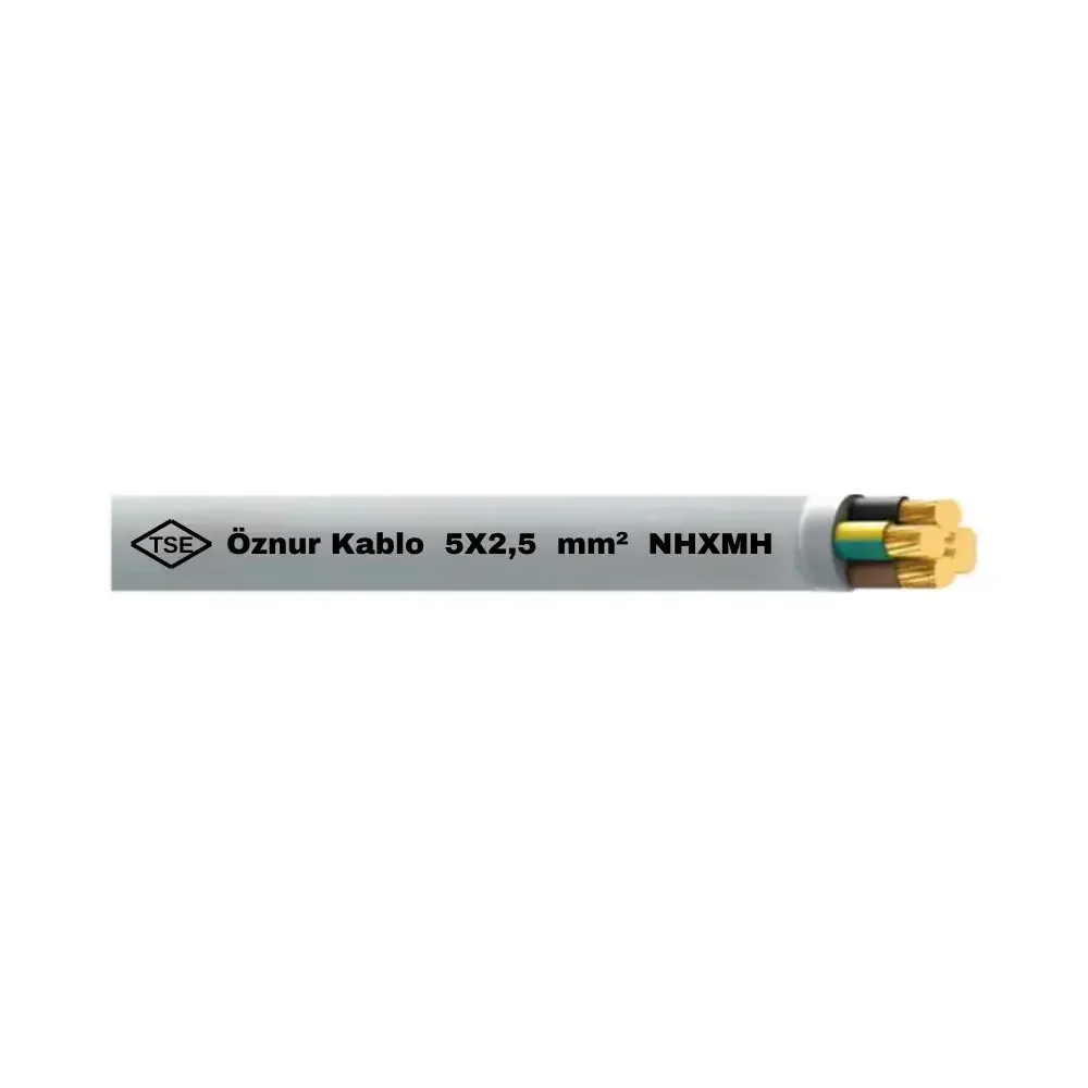 NHXMH 5X2,5 mm² Antigron Kablo