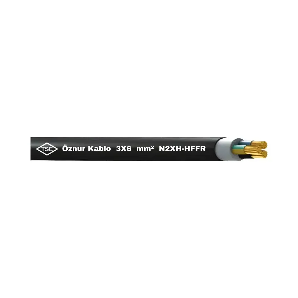 N2XH 3X6 mm² Halogen Free Kablo