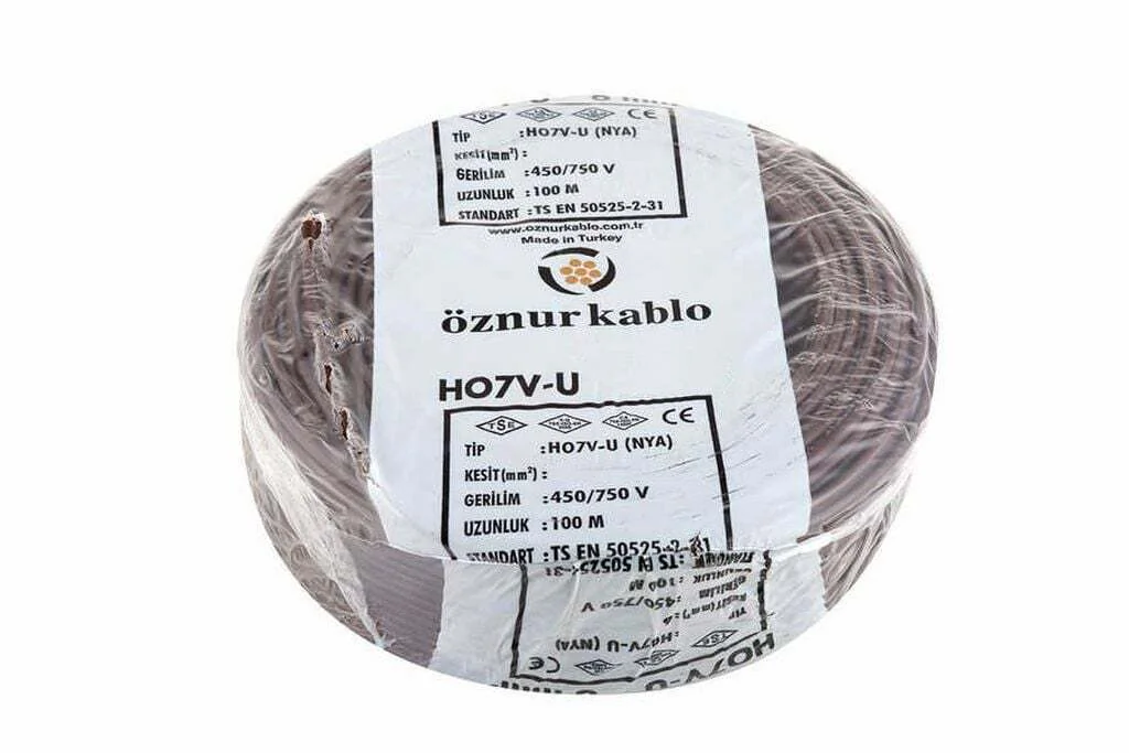 H07V-R 1X35 mm² Kahve Renk NYA Kablo