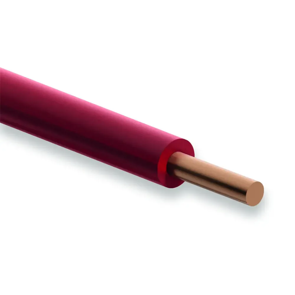 H05V-U 1X1 mm² Kırmızı Renk NYA Kablo