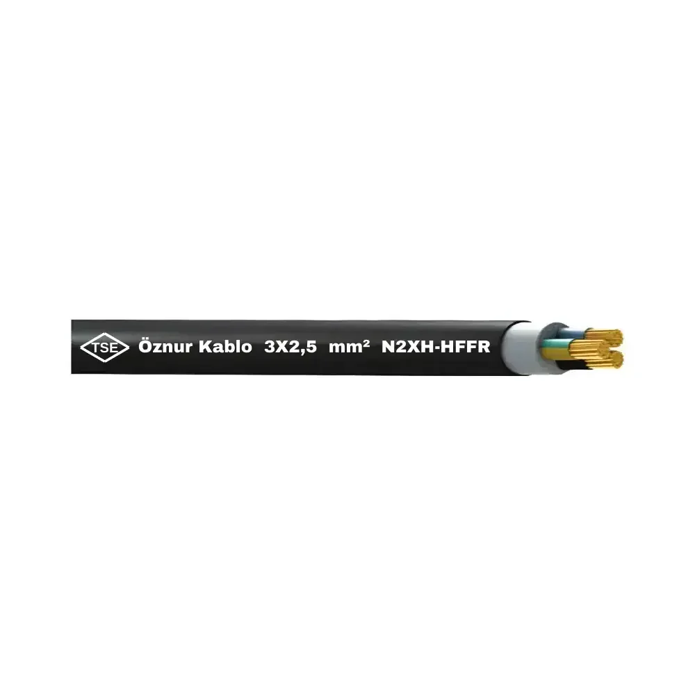 N2XH 3X2,5 mm² Halogen Free Kablo