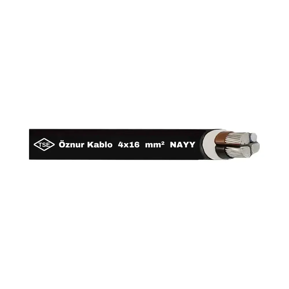 NAYY 4X16 mm² Alvinal Yeraltı Kablosu - ( Alüminyum )