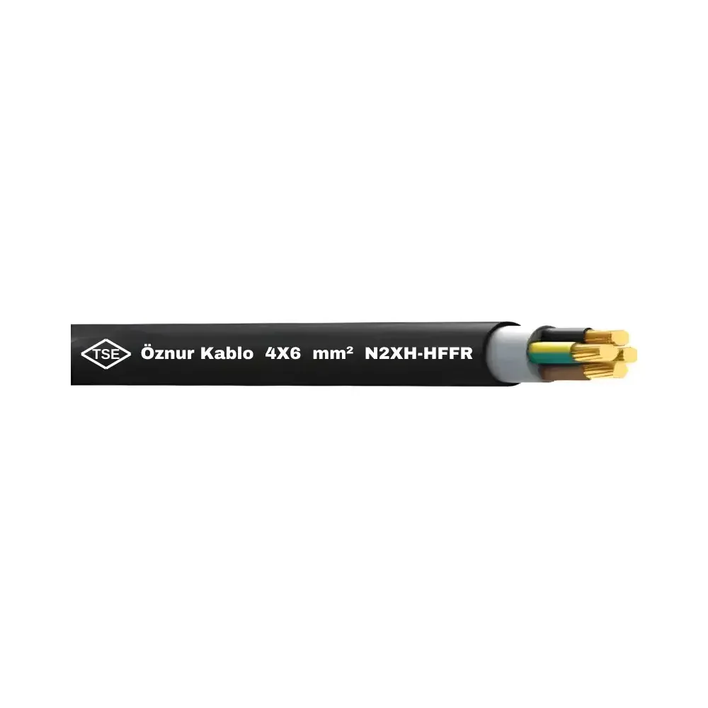 N2XH 4X6 mm² Halogen Free Kablo