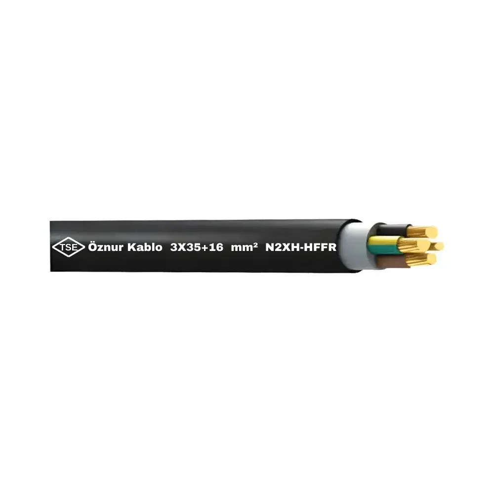 N2XH 3X35+16 mm² Halogen Free Kablo