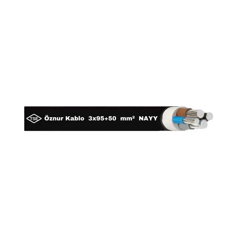 NAYY 3X95+50 mm² Alvinal Yeraltı Kablosu - ( Alüminyum )