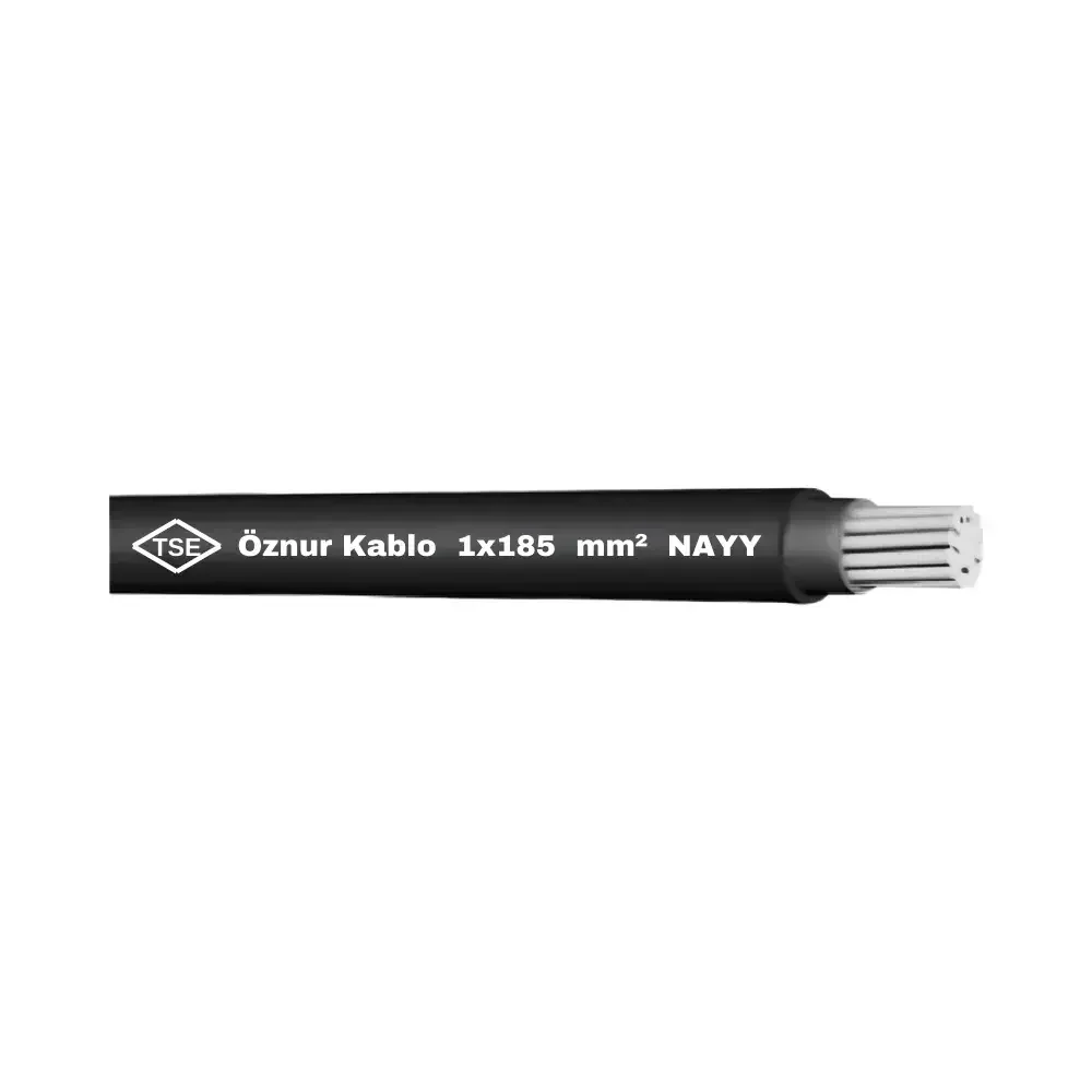 NAYY 1X185 mm² Alvinal Yeraltı Kablosu - ( Alüminyum )