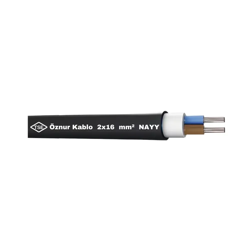 NAYY 2X16 mm² Alvinal Yeraltı Kablosu - ( Alüminyum )
