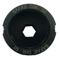 Yuvarlak 130 Kn Çene Takımı (Dın Norm) 16mm²