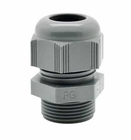 R-Meks M25X1,5 Metrik Plastik Kablo Rakoru (Pg 21) Gri