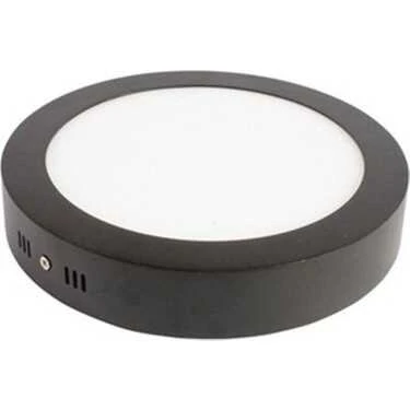 18W Sıva Üstü Led Panel (Siyah Kasa)( 6400 K)