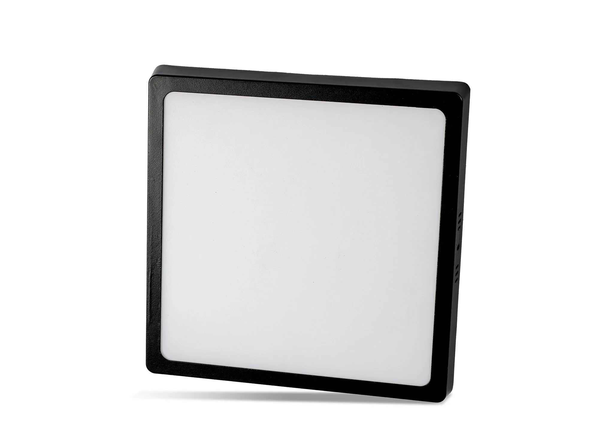 24W 6500K Beyaz Işık Siyah Kasa Sıva Üstü Kare LED Panel