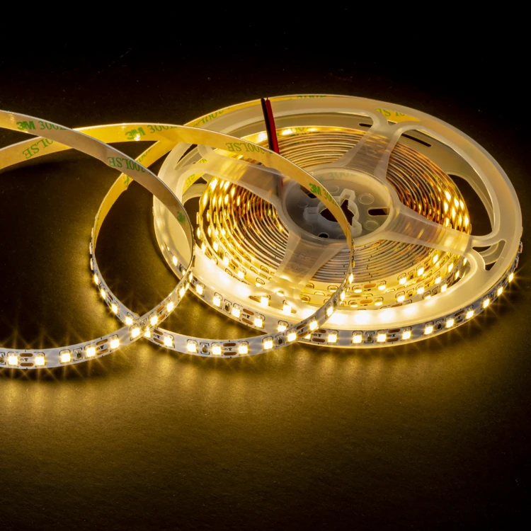 Gün Işığı Şerit LED 3200K 12V 2835 İç Mekan Tek Çip 120 LED'li 5 Metre