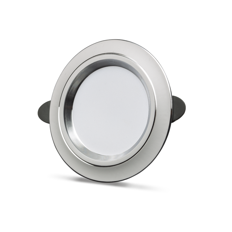 5W 6500K Beyaz Işık White+Silver Kasa Sıva Altı LED Spot