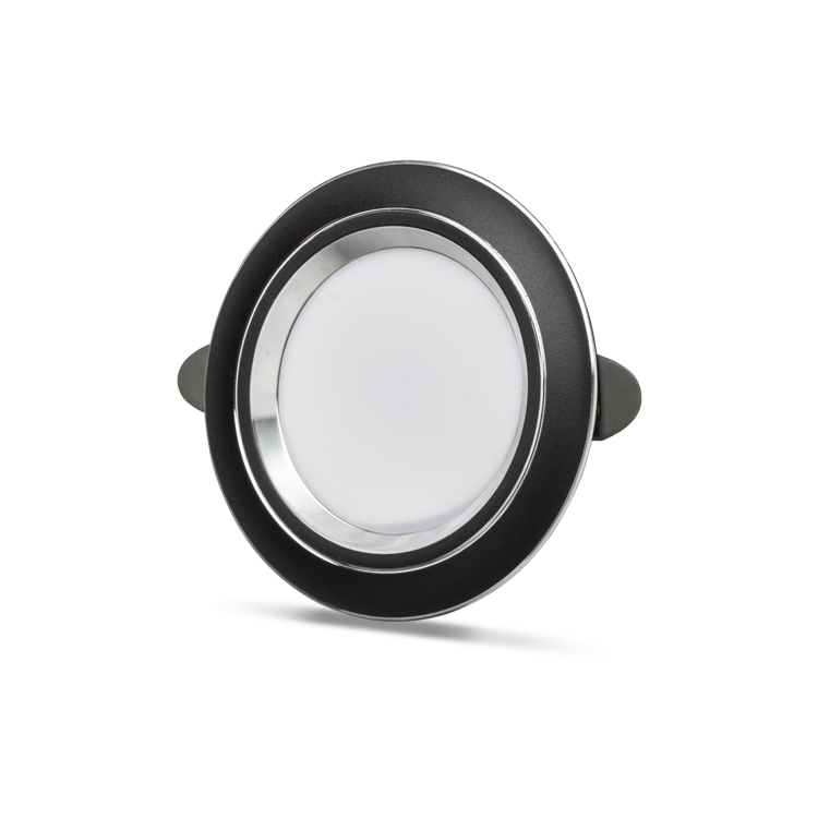 5W 6500K Beyaz Işık Black + Silver Kasa Sıva Altı LED Spot