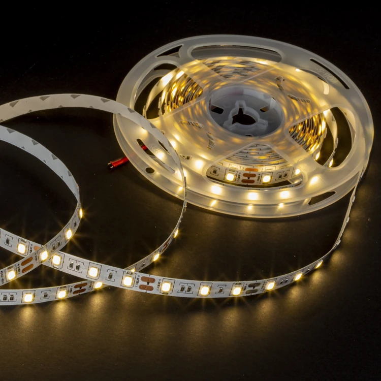 Gün Işığı 3200K 12V 4040 İç Mekan Şerit LED 5 Metre