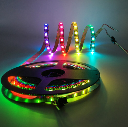 RGB Şerit Led 12V İç Mekan 5 Metre