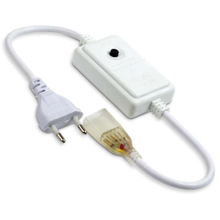 RGB Hortum Ledler İçin Besleme Fişi 220V