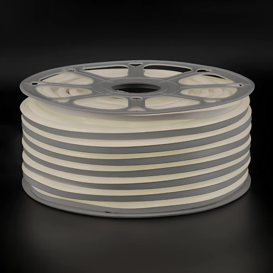 Beyaz Işık 6500K 220V Neon LED IP65 (8x16mm) 50 Metre