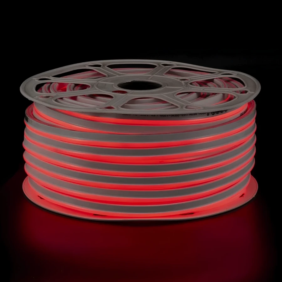 Kırmızı Işık 220V Neon LED IP65 (8x16mm) 50 Metre