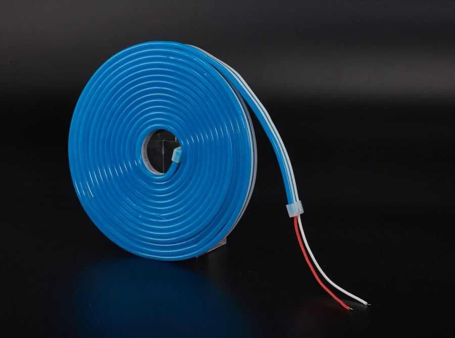 Mavi Işık 12V Neon Hortum IP65 (6x12mm) 5 Metre