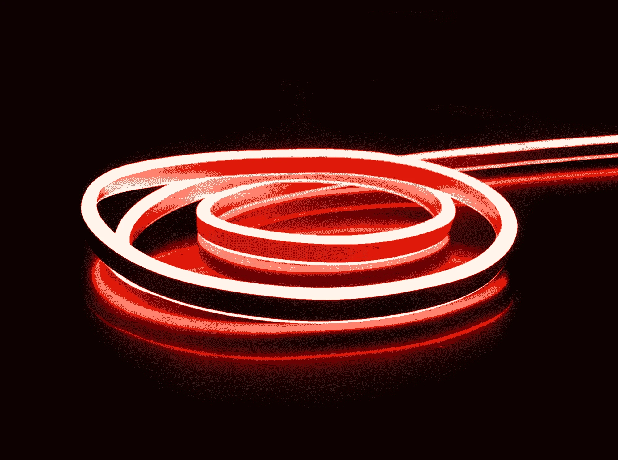 Kırmızı 12V Neon LED IP64 (8x16mm) 50 Metre